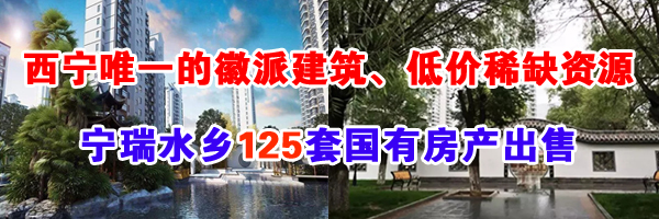 西宁唯一的徽派建筑、低价稀缺资源——宁瑞水乡